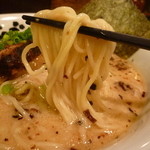 中細ストレート麺