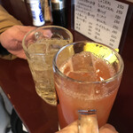 Kushi Katsu Okame - トマト酢チューハイ350円で乾杯！