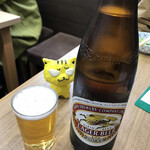 十三屋 - 大瓶ビール450円