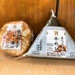 セブンイレブン - 料理写真:おにぎり2種