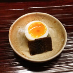 片折 - 半熟卵とのり
