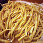 ラーメン二郎 - 麺 天地返し