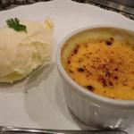 すてーき 如月 - 本日のデザートはアイスクリームとブリュレ　2012年4月