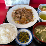 Doraibuin Yuuhi - 豚焼肉定食　1,000円税込