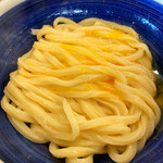 おうどん 瀬戸晴れ - 釜玉1.5玉　　美味しそうでなく美味しいんです
      ちゃんと卵が絡んでます