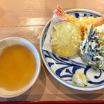 おうどん 瀬戸晴れ - 天盛り