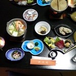 潮香苑 - 夕食