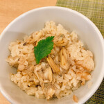 麺屋 貝原 - ランチ貝ご飯（小）180円