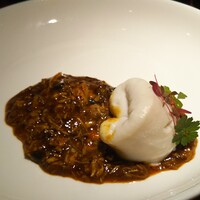 キュイジーヌ 福の舞 北新地店 - とらふぐＴＯＲＯＭＩ麻婆白子 ｕｐ