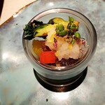 日本料理 TOBIUME - 若松の海鼠と野菜、甘酢あん