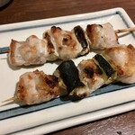 Yakitori Hidaka - 「ねぎま」2本で250円也。