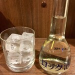 焼鳥日高 - 「吟醸ロック酒20°」400円也。