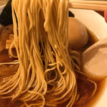 中華そば 麺や食堂 - 麺のアップです。（2020.2 byジプシーくん）