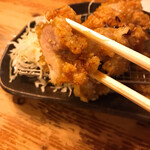 中華そば 麺や食堂 - からあげのアップです。（2020.2 byジプシーくん）