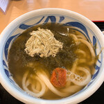 おうどん 瀬戸晴れ - 梅とろ昆布うどん