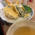 おうどん 瀬戸晴れ - 天ぷら盛り合わせ