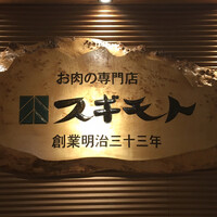スギモト 本店 - 表札