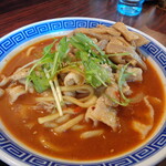 伏竜 - 肉味噌ラーメン小、1辛