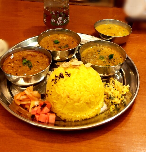 谷中草庵 城川原 カレーライス 食べログ