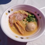 つけめん・らーめん活龍 - 濃厚雲丹そば(900円)+味玉トッピング(100円)