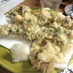 和旬菜と地酒　よし都みやこの　離れ - 山菜天ぷら