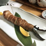 和旬菜と地酒　よし都みやこの　離れ - 下仁田ネギの豚肉巻き