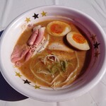 麺家 幸先坂 - 伊勢海老濃厚味噌ラーメン(900円)+スペシャルトッピング(300円)