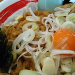 竹本商店 煮干センター アジト - 海苔と卵黄