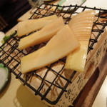 赤坂 ごだいご - 筍の炭火焼