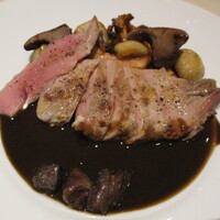 フランス料理 タンモア - ペルドロー・ルージュ　胸肉のロティ　アワビ肝ソース　＋￥2000