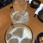 慶太郎餃子酒場 - 先輩がうまく撮る！とか言って撮った写真。うまいか？これ