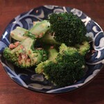 わかたろう - お通し（ブロッコリーのたらこ和え）