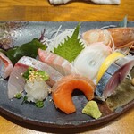 大衆酒場 魚18番 - 刺身のカウンター限定盛り