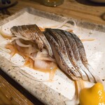 厨ぼうず - 炙った後の〆鯖