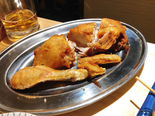 ひな鳥素揚げ 目黒 月鳥 自由が丘店 自由が丘 焼鳥 食べログ