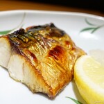 やよい軒 - 2019年8月　なす味噌と焼魚の定食の焼魚