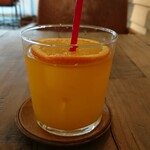 カフェ レガ - 生搾りオレンジジュース