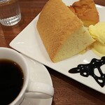 ケールイス - シフォンケーキセット600円