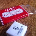 プレストコーヒー - ドリンク付け合せのクッキー