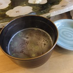 鮨おおね田 - 2012/04　ふのりの味噌汁