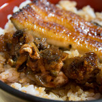 ふじもと - うな肝丼の肝