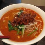 天外天刀削麺 - (料理)担々麺①