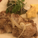 私のごはん屋さん ドン ムニュ - 生姜焼き定食のメイン