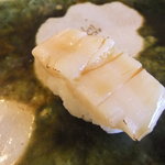 鮨おおね田 - 2012/04　ほたて炙り