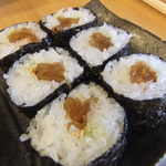 鮨おおね田 - 2012/04　かんぴょうまき　松前の岩のりで