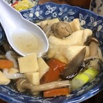 みなと食堂 - せんべい汁