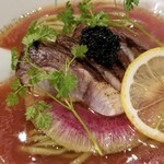 麺屋 六感堂 - THE BRILLIANT GREEN MEN (鰤大根らーめん)