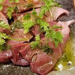 麺屋 六感堂 - 鰤カルパッチョ