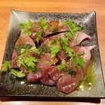 麺屋 六感堂 - 鰤カルパッチョ