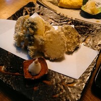 九つ井 本店 - 季節の野菜天ぷら